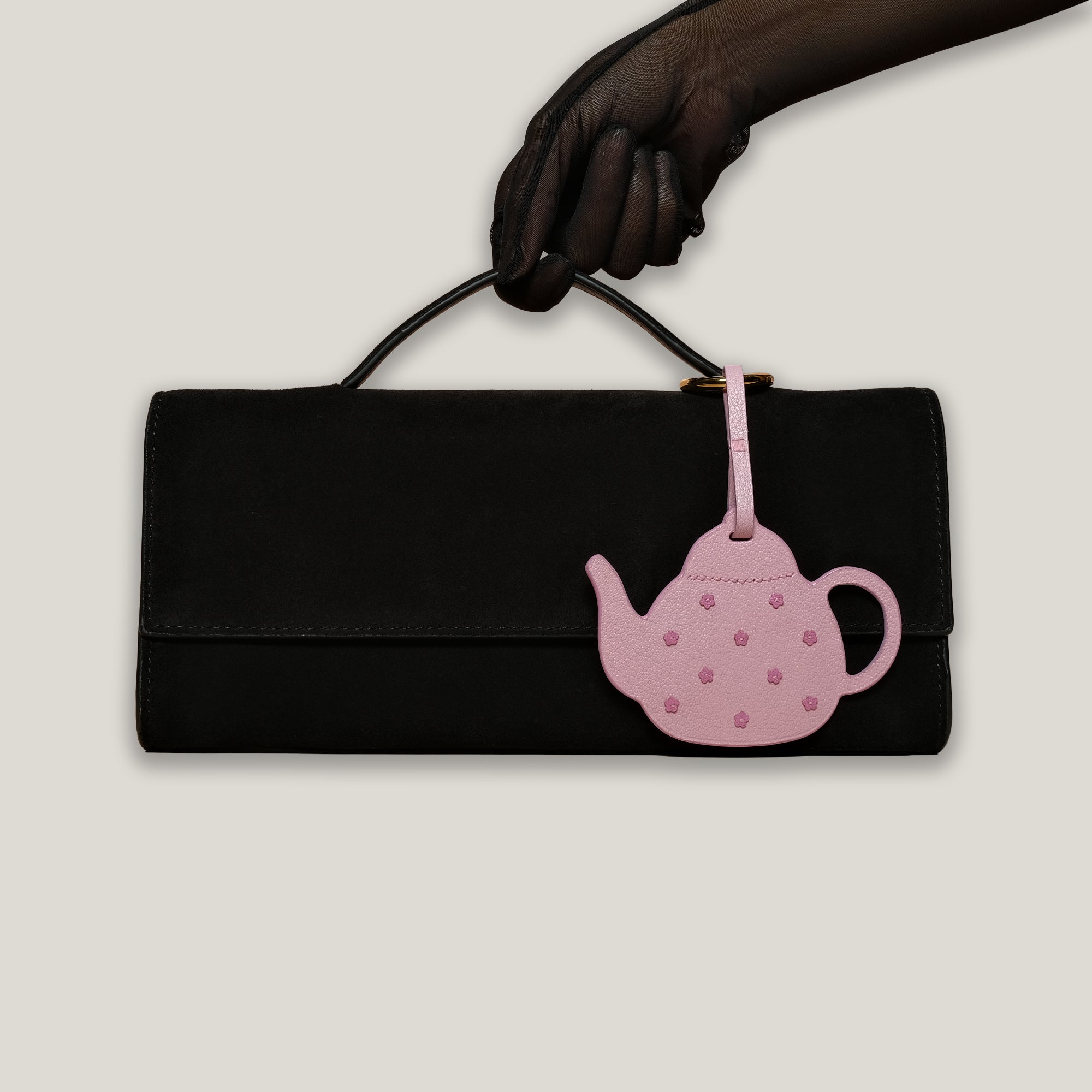 Lady Pouralot Charm in Blossom Pink Chèvre