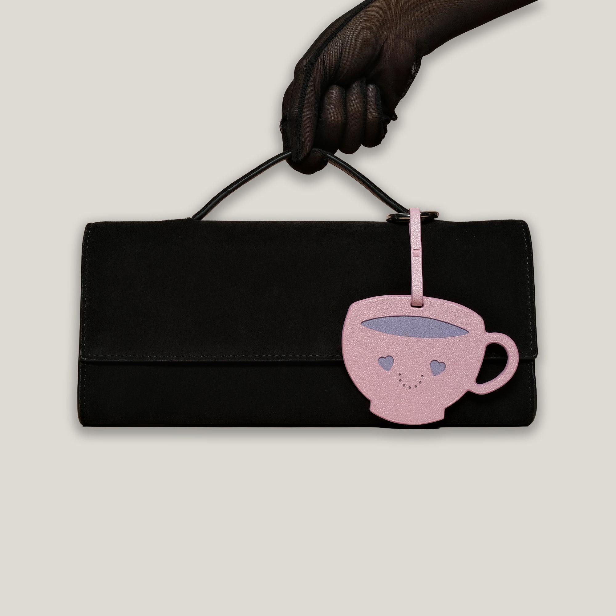 Sippette Charm in Blossom Pink Chèvre