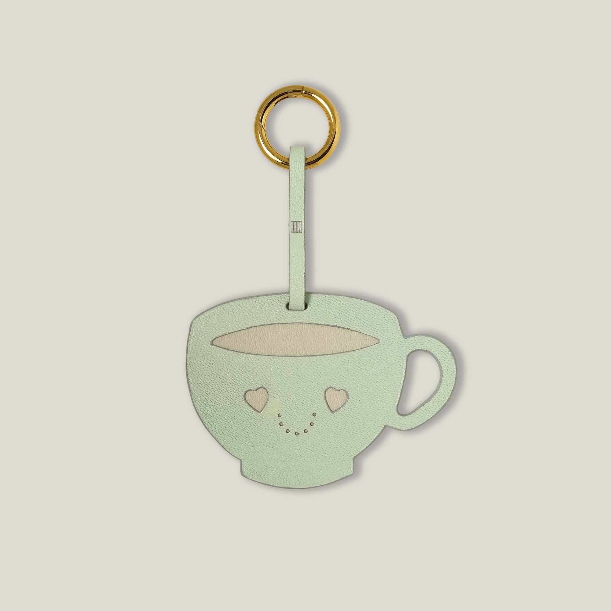 Sippette Charm in Pistachio Latte Chèvre